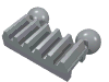Набор LEGO Technic Gear Rack 1 x 2 with Ball Joints, Светлый сине-серый