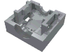 Brick 2 x 2 Arm Holder Lower Part