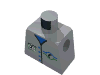 Minifig Torso with Telephone Print