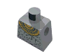 Minifig Torso with Bandage and Gold Necklace Print