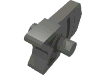 Деталь LEGO Minifig Gun Trigger, Темный сине-серый