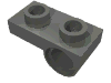 Набор LEGO Plate Special 1 x 2 with Pin Hole, Темный сине-серый