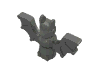 Деталь LEGO Bat, Темный сине-серый