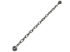 Деталь LEGO Minifig Chain 17L, Темный сине-серый