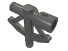 Деталь LEGO Minifig Sextant, Темный сине-серый