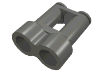 Деталь LEGO Minifig Binoculars, Темный сине-серый