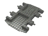 Деталь LEGO Основание кузова 12 x 18 x 1 1/3, Темный сине-серый