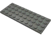 Деталь LEGO Пластина 4 x 10, Темный сине-серый