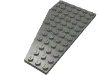 Деталь LEGO Пластина-клин правая 6 x 12, Темный сине-серый