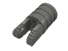 Деталь LEGO Hinge Cylinder 1 x 2 Locking with 2 Click Fingers and Axle Hole, Темный сине-серый