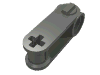 Набор LEGO Technic Axle and Pin Connector Perpendicular 3L with Pin Hole, Темный сине-серый