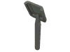 Деталь LEGO Minifig Shovel [Round Stem End], Темный сине-серый