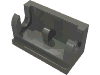 Деталь LEGO Hinge Brick 1 x 2 Base, Темный сине-серый