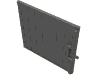 Деталь LEGO Door Sliding - Type 1, Темный сине-серый