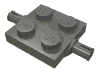 Набор LEGO Plate Special 2 x 2 with Wheel Holders, Темный сине-серый