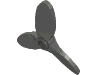 Набор LEGO Propeller 3 Blade 5.5 Diameter, Темный сине-серый