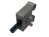 Деталь LEGO Pneumatic Switch with Pin Holes, Темный сине-серый