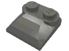 Деталь LEGO Brick Curved 2 x 2 x 2/3 Two Studs, Curved Slope End, Темный сине-серый