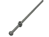 Деталь LEGO Bar 12L with Open Stud, Towball, and Top Slit [Boat Mast], Темный сине-серый