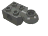 Деталь LEGO Technic Brick Special 2 x 2 with Pin Hole, Rotation Joint Ball Half [Horizontal Top], Темный сине-серый