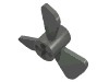 Набор LEGO Propeller 3 Blade 3 Diameter, Темный сине-серый