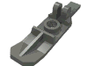 Деталь LEGO Minifig Ski with Hinge, Темный сине-серый