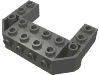 Деталь LEGO Train Front Sloping Base with 4 Studs, Темный сине-серый