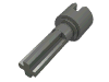 Деталь LEGO Technic Steering / CV Joint Axle, Темный сине-серый