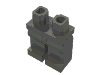 Деталь LEGO Бёдра с ногами, Темный сине-серый