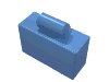 Деталь LEGO Портфель минифигурки, Средне-голубой