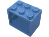 Набор LEGO Cupboard 2 x 3 x 2 with Solid Studs, Medium Blue