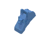 Horse Battle Helmet [Angular, Front Clip]