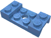 Деталь LEGO Vehicle, Mudguard 2 x 4 with Arch Studded with Hole, Средне-голубой