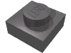 Набор LEGO Plate 1 x 1, Speckle DBGray-Silver