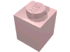 Набор LEGO Brick 1 x 1, Светло-розовый