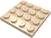 Набор LEGO Plate 4 x 4, Light Flesh