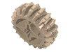 Набор LEGO Technic Gear 20 Tooth Double Bevel with Axle Hole Type 2 [X Opening], Light Flesh