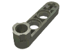 Деталь LEGO Technic Beam 1 x 4 Thin with Stud Connector, Темно-серый