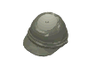 Деталь LEGO Minifig Cavalry Cap [Kepi], Темно-серый