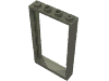 Деталь LEGO Door Frame 1 x 4 x 6 Type 1, Темно-серый