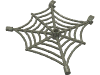 Деталь LEGO Spider Web, Темно-серый