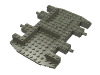 Набор LEGO Vehicle Base 12 x 18 x 1 1/3, Темно-серый
