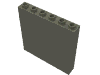 Набор LEGO Brick 1 x 6 x 5, Темно-серый