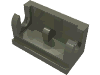 Деталь LEGO Hinge Brick 1 x 2 Base, Темно-серый