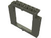 Набор LEGO Door Frame 2 x 8 x 6 Swivel without Bottom Notches, Темно-серый