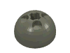 Деталь LEGO Cylinder Hemisphere 3 x 3 Ball Turret, Темно-серый