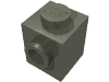 Набор LEGO Brick Special 1 x 1 with Studs on 2 Sides, Темно-серый