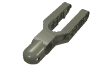Набор LEGO Technic, Steering Arm 5.5 x 2 with Towball Socket Rounded, Chamfered, Темно-серый