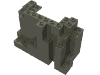 Набор LEGO Rock Panel Rectangular 4 x 10 x 6 (aka BURP), Темно-серый