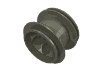 Набор LEGO Wheel 49.6 x 28 VR with Axle Hole, Темно-серый